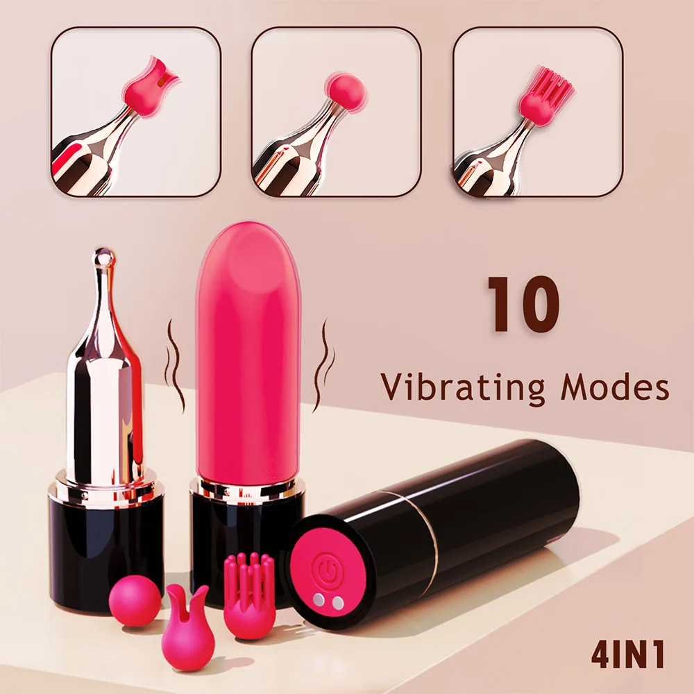 Bullet Vibrator for Women Mini Size Vagina Vibrator Clitoris Nipples Stimulator Lipstick Female Masturbation Sex Toy for Women - Image 2