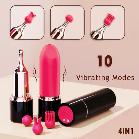 Bullet Vibrator for Women Mini Size Vagina Vibrator Clitoris Nipples Stimulator Lipstick Female Masturbation Sex Toy for Women