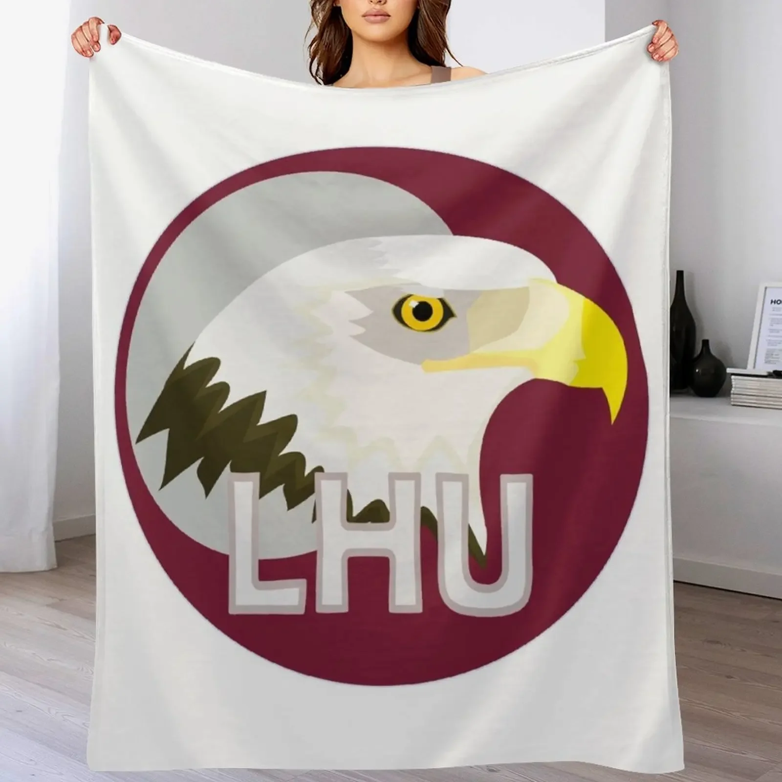 

Lock Haven University Throw Blanket Sofa blankets ands Custom Vintage Blankets