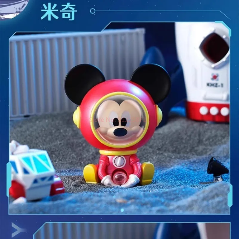 Space Theme Capsule Toy Machine 6pc Cartoon Blind Box Figures,Mini Collectible Models For Desk Decor/Gifts Disney Inspired Style