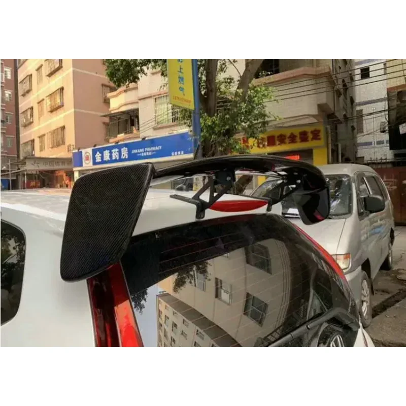 

Spoiler For Honda Fit Jazz GK5 2014 2015 2016 2017 2018 2019 2020 Rear Wing Lip Tail Trunk Spoilers Carbon Fiber