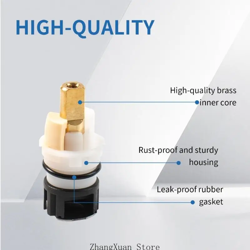 Wasserhahn-Leck-Reparatursatz mit Schaftbaugruppen und Sitz zum schnellen Anschließen von 3XUF – Detail 4