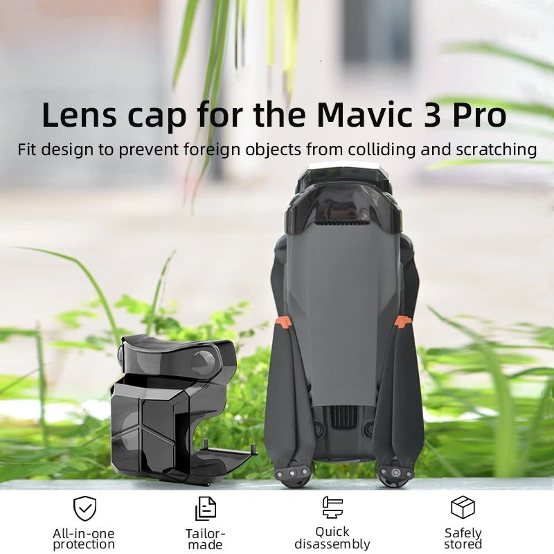 Suitable For DJI Mavic 3 Pro Lens Cover Drone Gimbal Protection Cover Anti-Drop Dust Anti-Bump Accessories Beautiful Practical