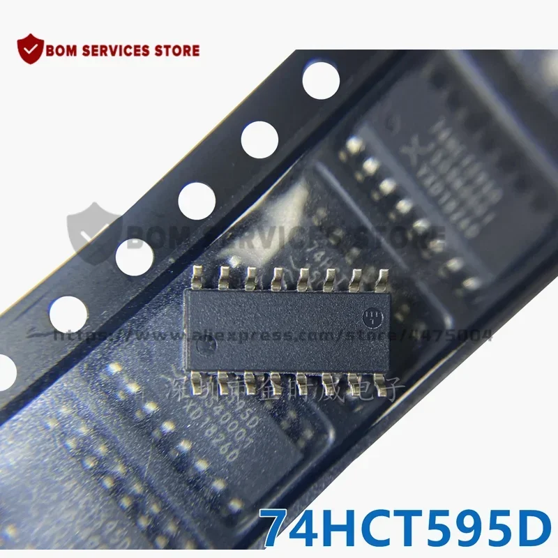 빠른 무료 배송 HCT595 74HCT595 74HCT59 5D 재고, 로트당 10 개