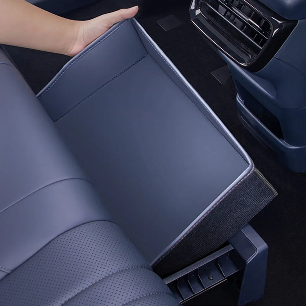 

Для Geely EX5 Galaxy E5 2024 2025 2026 ящик для хранения на заднее сиденье, подушка для модификации, оригинальный цвет, кожаная защитная накладка