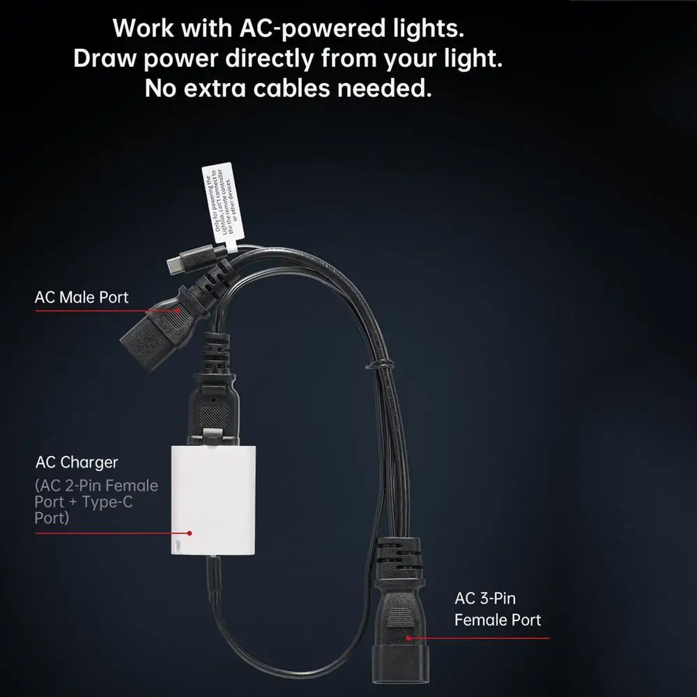 وحدة طاقة FALCAM Move LightGo 50W AC