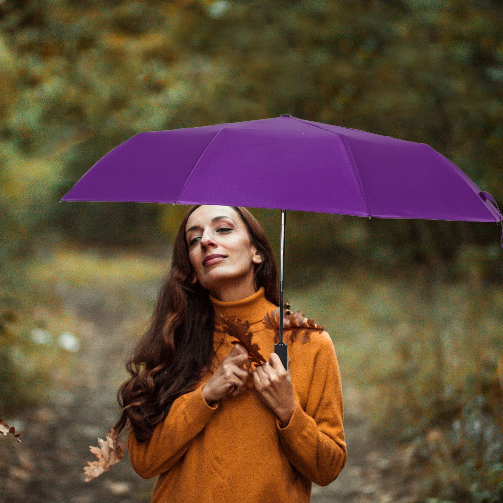 

Travel Umbrella Compact Automatic Sunny Backpack Umbrellas for Windproof