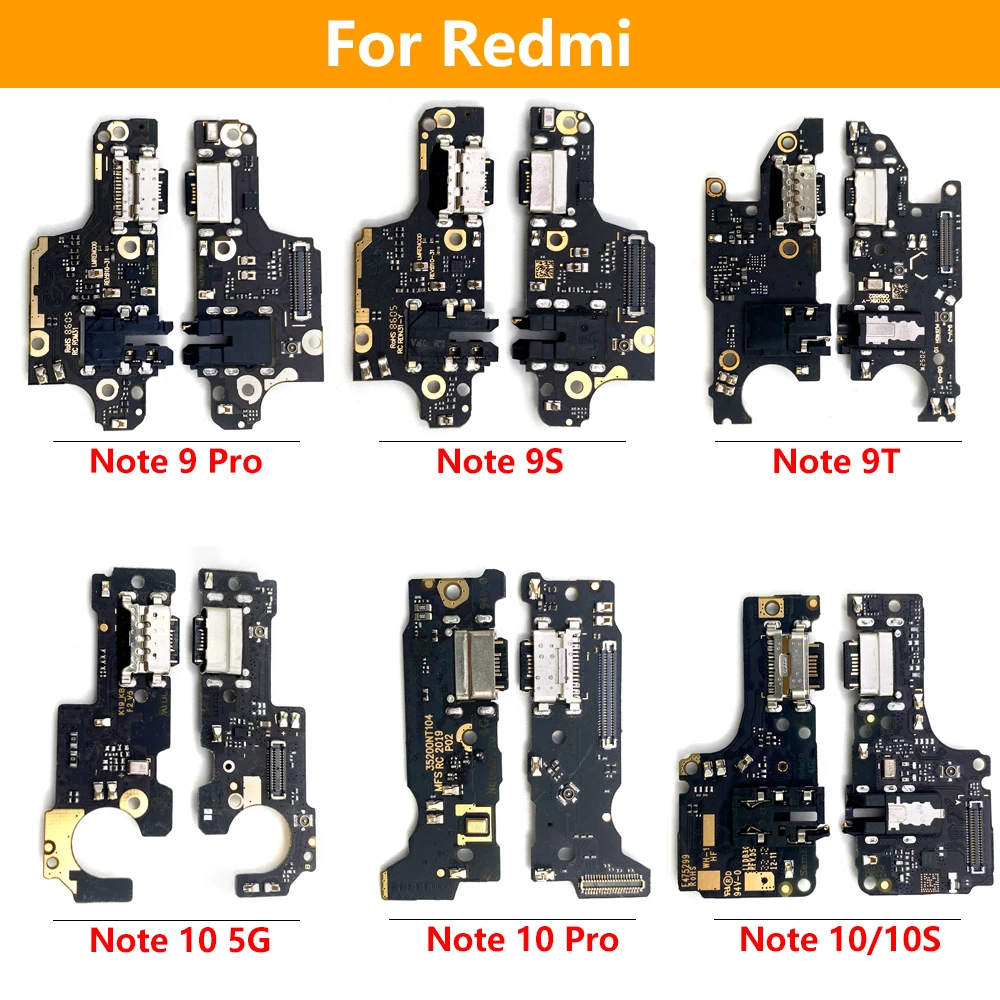 Imagem -04 - Conector Dock Carregador Usb para Xiaomi Porta de Carregamento Substituição do Cabo Flex Microfone Redmi Note 11e 11 10s 10 9s Pro 5g 4g 50 Pcs