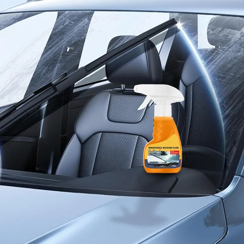 Car Windshield Washer Fluid 120ml Rainproof Car Window Cleaning Spray Car Window Cleaning Spray For Avoiding Scratches