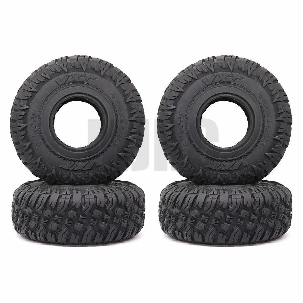 1.9 inch 118mm rubber tire, suitable for 1/10 RC tracked vehicle TRX4 SCX10 CC01 YICONG 4102 4103