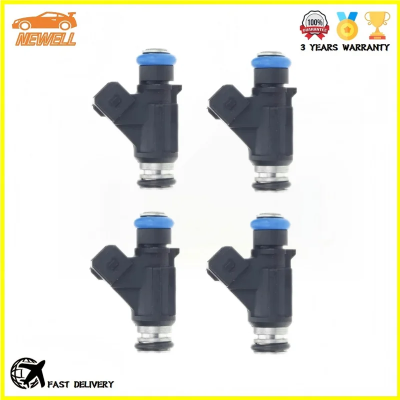 

4pcs 25345994 Fuel Injector For Gre-at Wall HOV-ER CUV H3 H5 WINGLE 3WINGLE5 V240 V200 4G63 4G64 4G69 Petrol Engine SMW299932