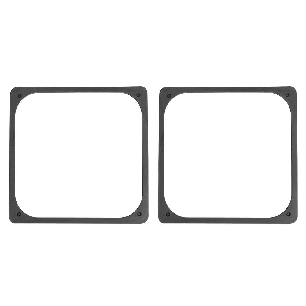 Anti Vibration Silicone Rubber Fan Gasket for Computer Case Fan 2 Pack Silicone Shock Proof Absorption Pad 120x120mm