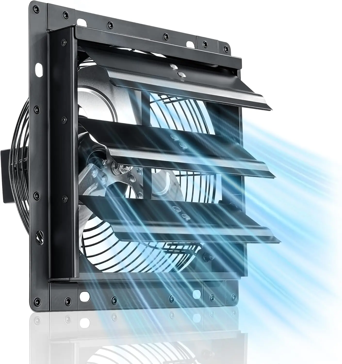 

8 Inch Wall Mount Exhaust Fan, 760 CFM High-Speed Ventilation, 40dB Quiet for Garage Shed Basement