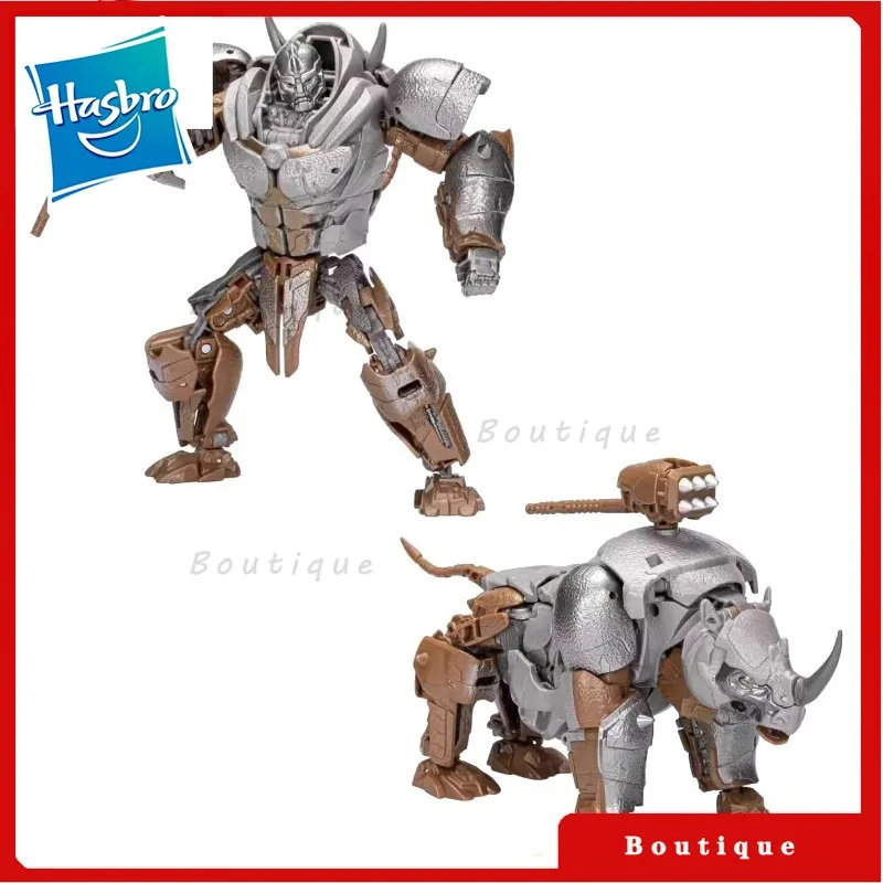 Em estoque hasbro transformadores brinquedo estúdio série SS-103 viagem classe rinocerontex modelo brinquedos robôs figuras de ação presentes hobbies