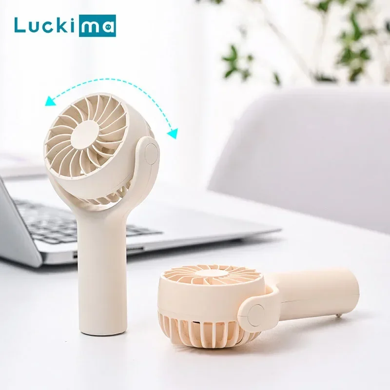 Brushless Portable Handheld Fan for Outdoor Home Office Camping USB Rechargeable Personal Mini Hand Fan Angle Adjustable