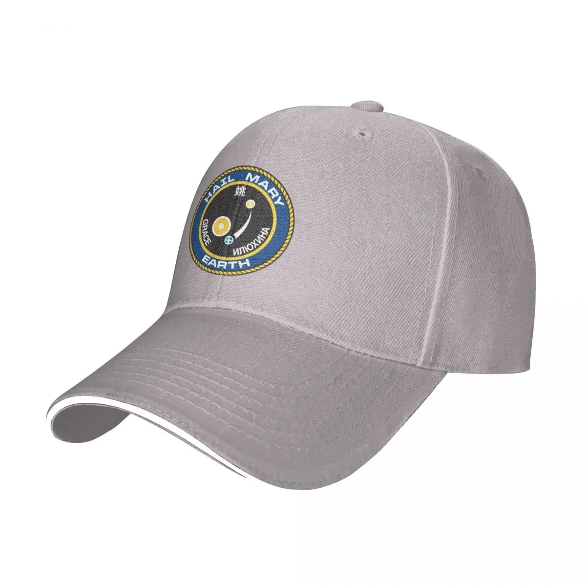 

Project Hail Mary Mission Patch Cap baseball cap Rugby hat man luxury luxury woman hat Men's