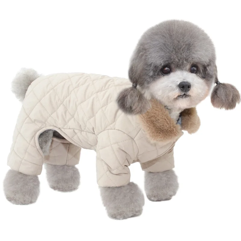 

Pet Cotton Coat Dog Clothes Pet Clothes Puppy Teddy Dresses for Small Dogs Poodle Dog Clothes for Smal