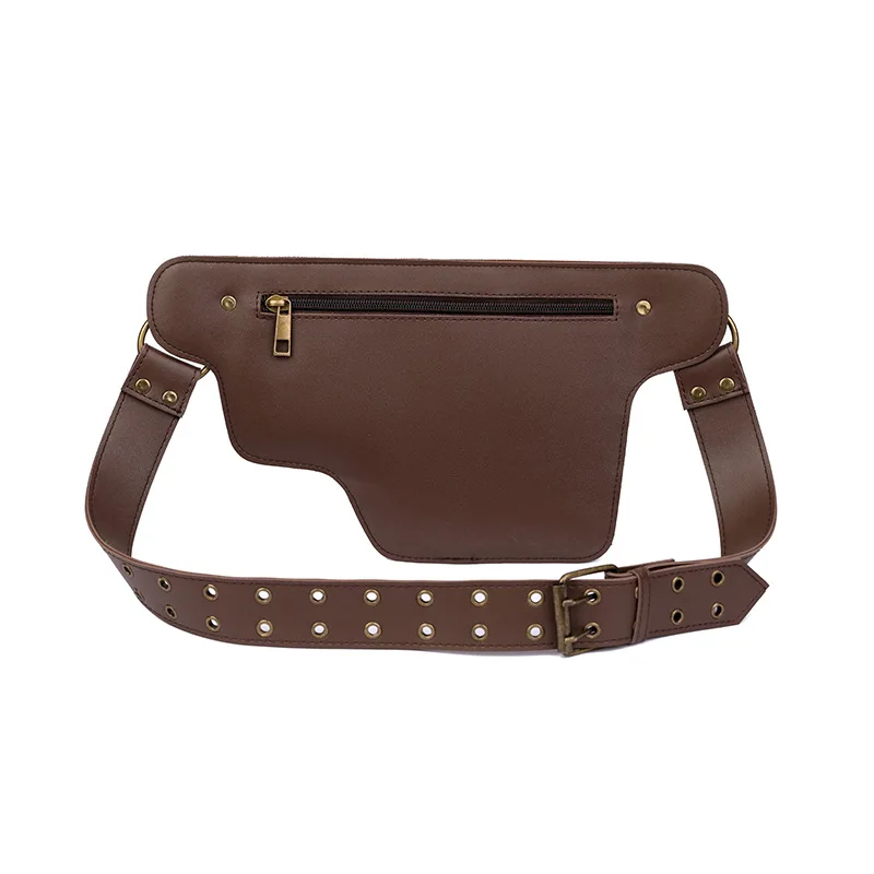 Fashionable Men's and Women's Outdoor Waist Bag, Large Capacity Outdoor Single Shoulder Bag, Multi-functional Simple Storage Bag