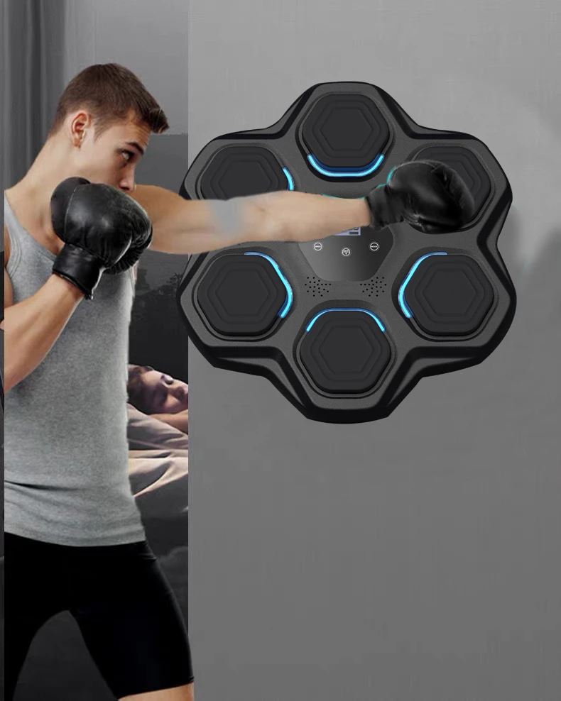 Smart music Bluetooth boxing target hanging wall electronic boxing machine children boxing training decompression wall target