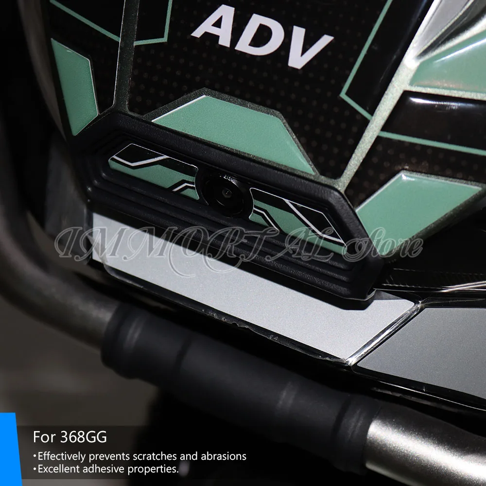 Для ZONTES 368G 368G аксессуары для мотоциклов наклейки под передней часть автомобиля 3D защитные наклейки из эпоксидной смолы