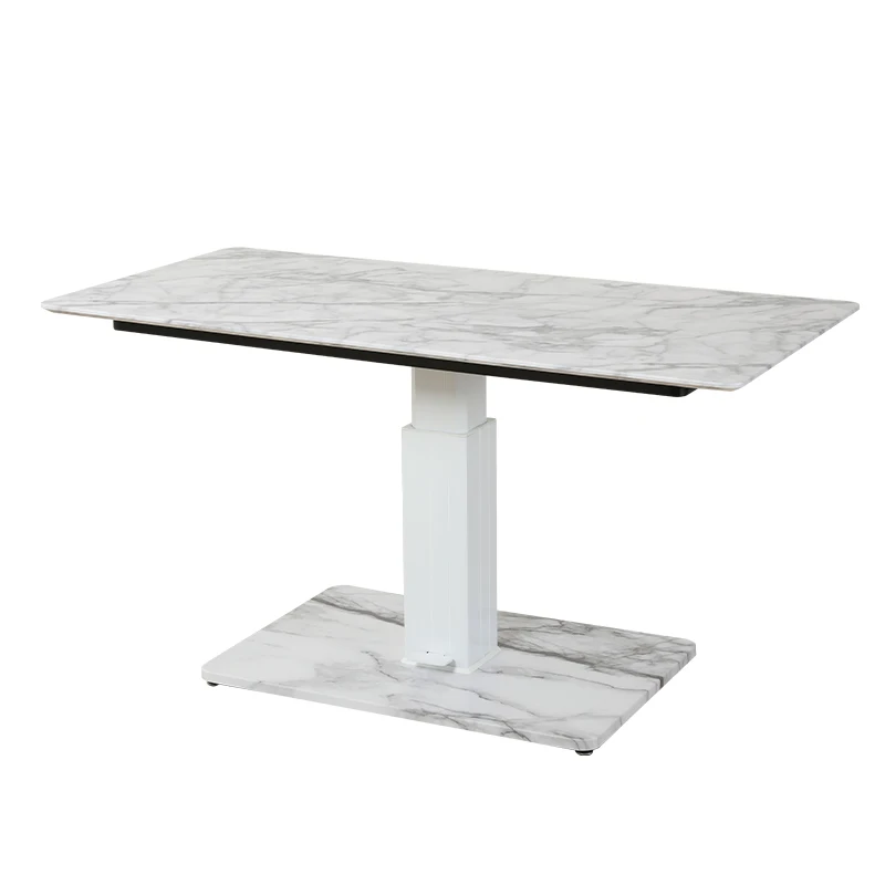 Modern Furniture Height Adjustable Lifting Coffee Table With Large Size Pneumatic Tea Table for Living Room