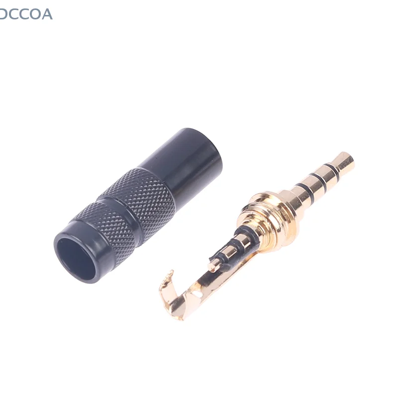 Gold Plated 3.5mm TRS Male To 3.5mm TRRS Female Stereo Audio Connector 3.5 Mm 3 Pole Plug To 4 Pole Jack Microphone Adapter