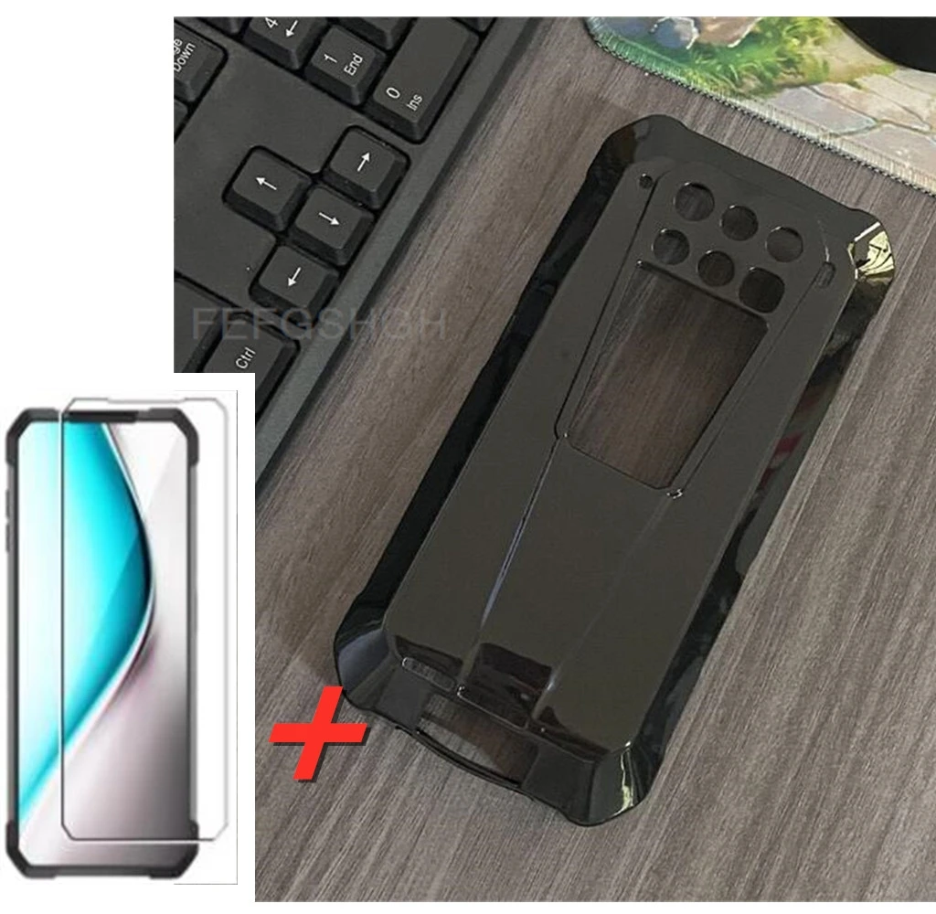 Vetro Protettivo Per Unihertz 8849 Tank 3 6.79 "2023 Custodia In Silicone Trasparente Per Unihertz8849 Tank3 Tank 3 Empered Glass-image