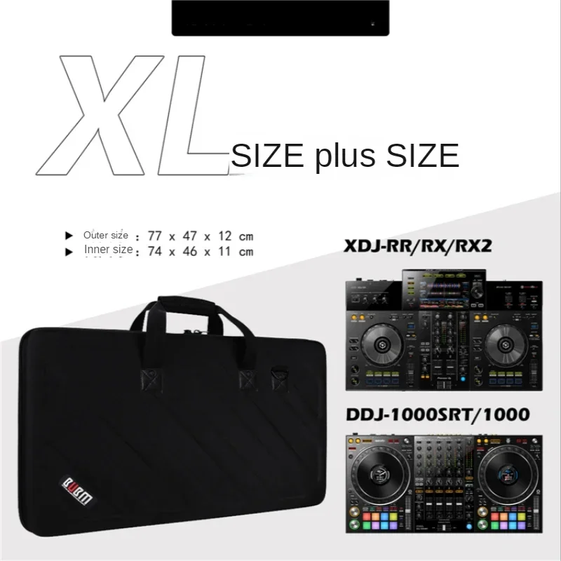 Professional DJ Protector Bag, Hard Case for Audio Equipment, Pioneer DDJ RX/SX Controller, Durable and Secure Carry Case