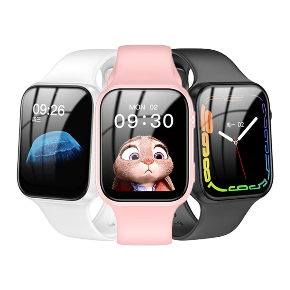

Kids Smart Watch 1.83" LBS WIFI Location SOS Video Call SIM Card Camera Alarm Clock Smartwatch for Boys and Girls