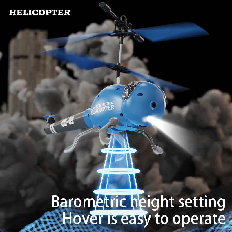 3.5CH 2.5CH RC Helicopter with Altitude Hold Obstacle avoidance Remote Controlled simulation Ants Toys for Boy Kid New Year Gift - Image 3