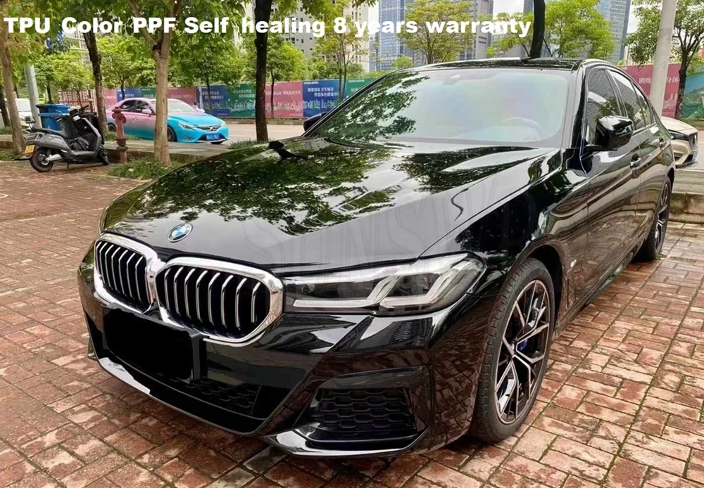 

Self Healing Repair Super Gloss Piano Black TPU PPF Color ppf Car Paint Protection Film Stickers 1.52x15m/roll 10 Year warranty