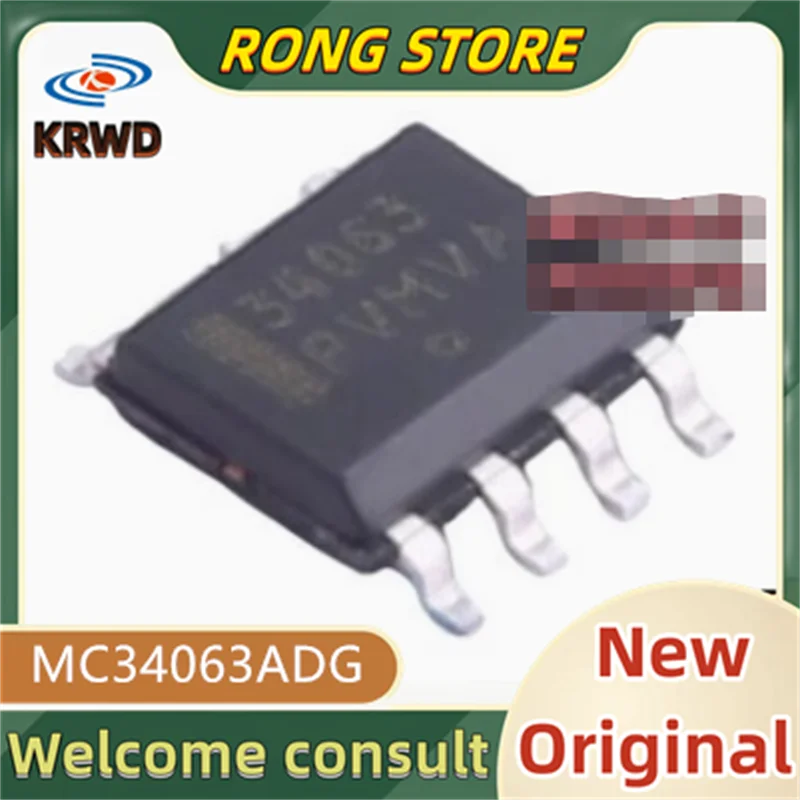 

5 шт. 34063 новый и оригинальный чип IC MC34063ADG MC34063AD MC34063A MC34063 SOP-8