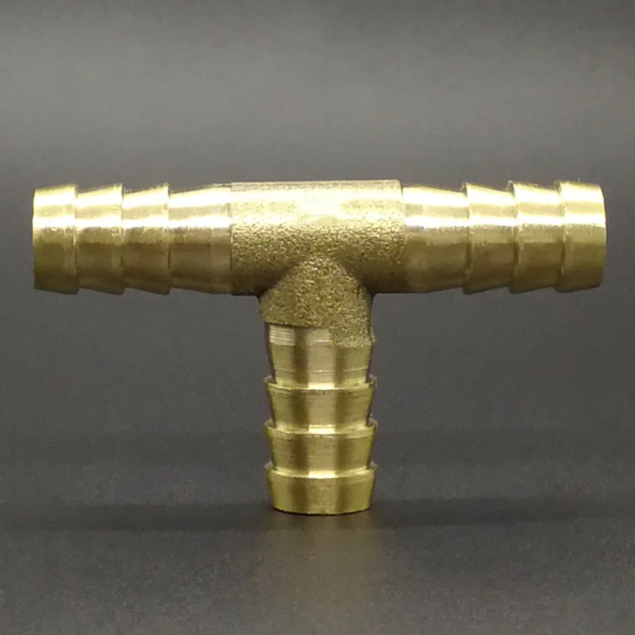 Brass Barb Pipe Fitting 2 3 4 way connector For 4mm  6mm 8mm 10mm 12mm 14mm Hose acetylene oxygen pipe