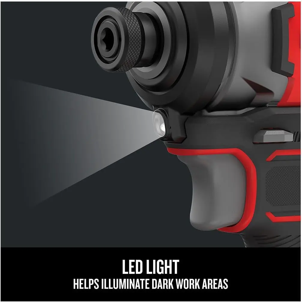 V20 Cordless Impact Driver Kit, 1/4 inch, Battery and Charger Included (CMCF810C1)