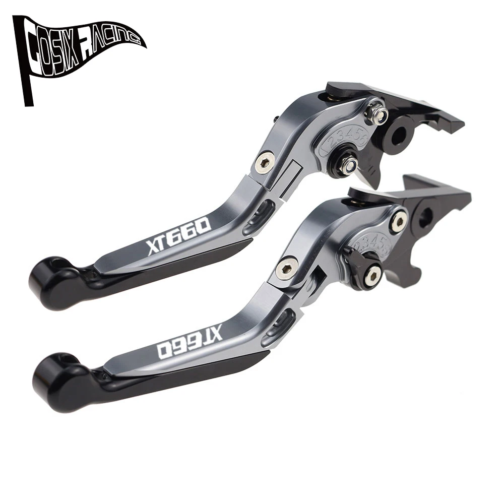 Fit For XT660X XT660R 2004-2016 Folding Extendable Brake Clutch Levers XT 660X XT 660 X CNC Accessories Adjustable Handle Set