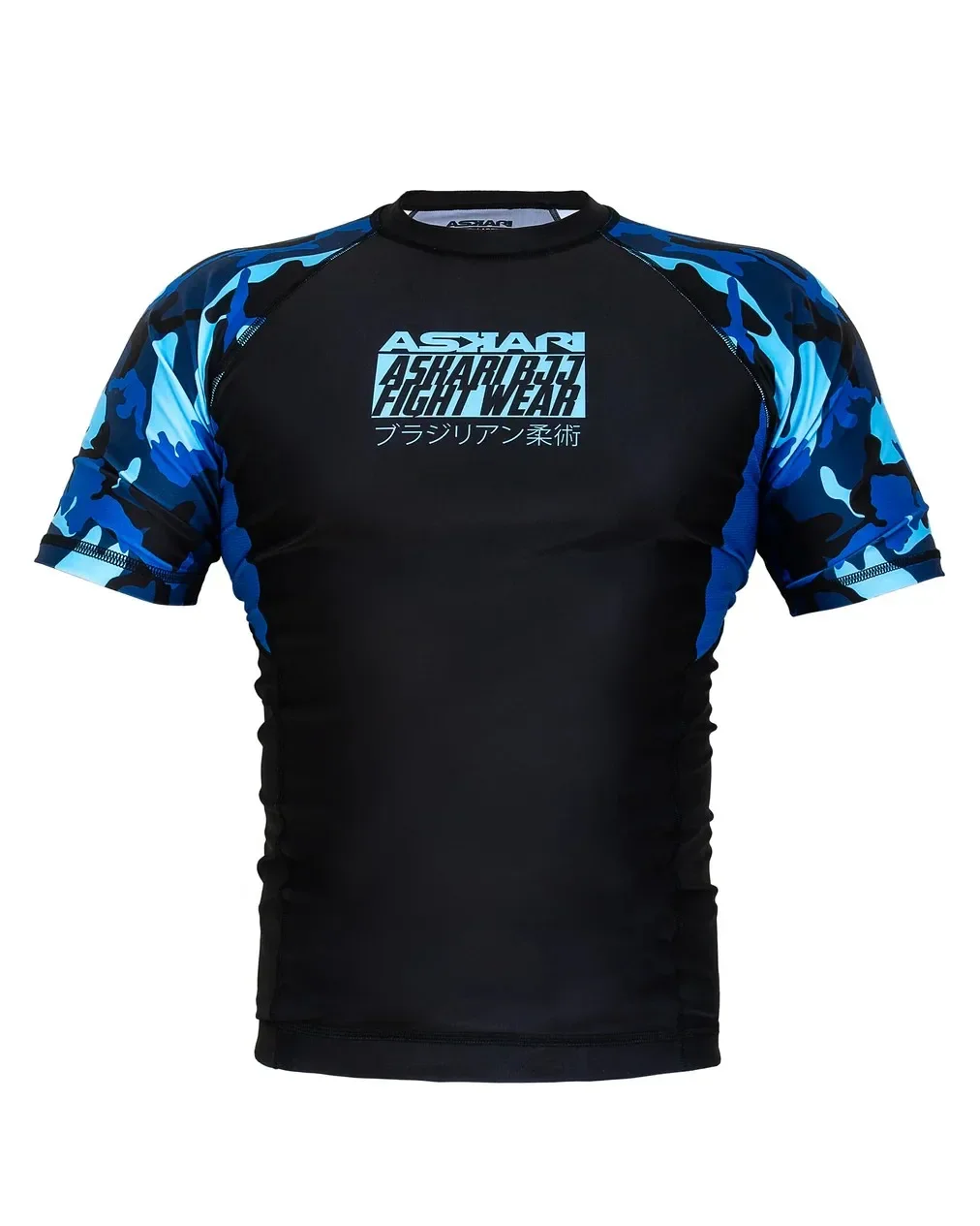 ASKARI Men's 3D Fitness T-Shirt Short Sleeve Breathable Mesh Sports Tees for Outdoor Training Boxing Fighting Match Design