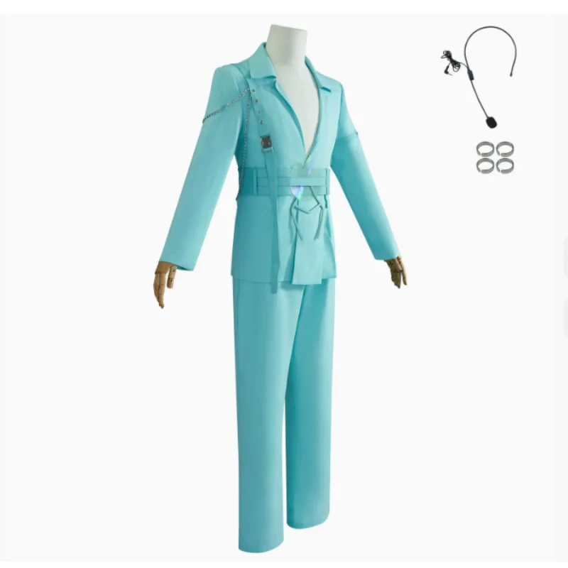 Anime Luka Resemblance Waist Cutout Blazer Blink Gone Costume Cosplay Performance Outfit Men Idol Party Clothes