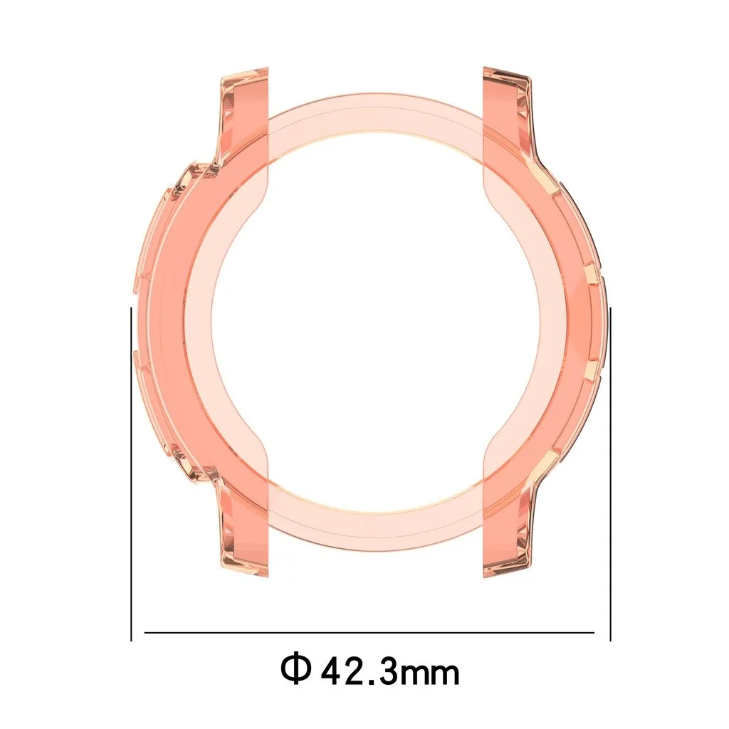 Per Garmin Instinct 2 2S Custodia sottile morbida in TPU trasparente Accessori per orologi