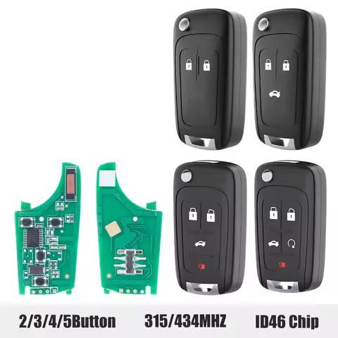 OHT01060512 Remote Car Key 2B/3B//4B/5B Fob 5B 315MHz/433MHz ID46 7941 for Chevrolet Cruze Camaro Malibu Sonic Opel GMC