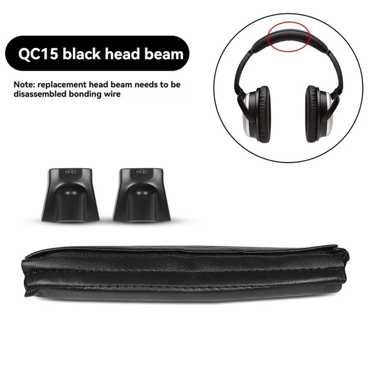 Replacement Headband for 35 Headphones Headband Pad Protective Cover for QC35