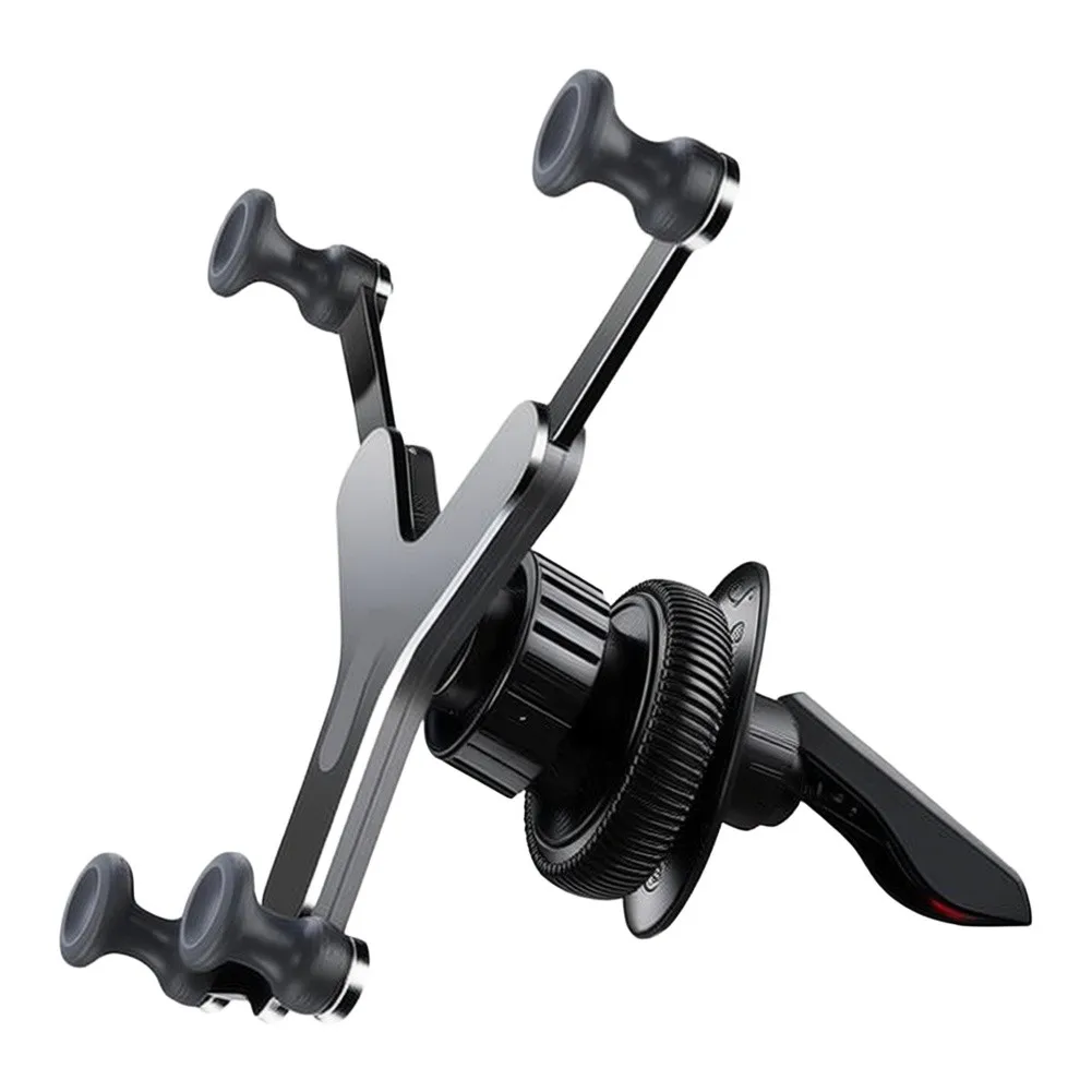 Reliable Car Phone Mount with Vent and 360 Degree Ball Head Rotation for Consistent Navigation Screen Positioning
