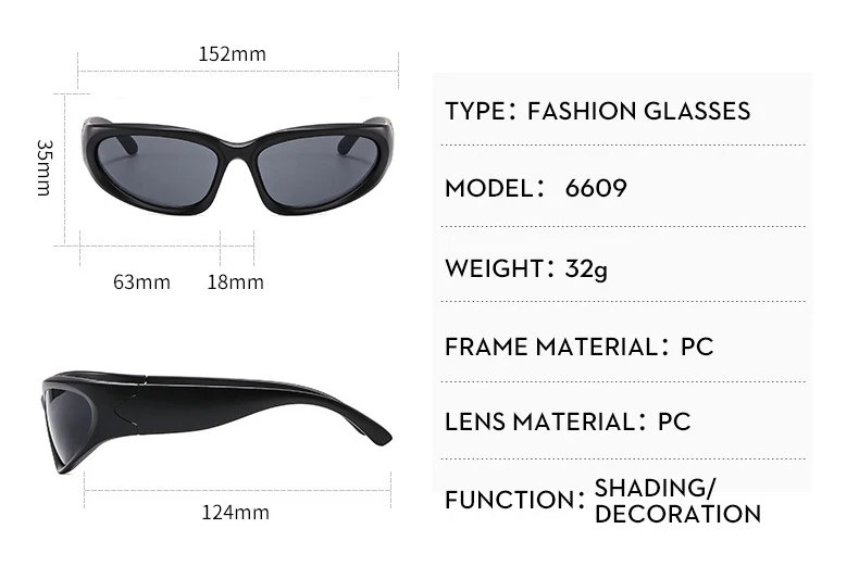 Steampunk Mode Goggle Frauen Sonnenbrille Weibliche Männer Punk Sonnenbrille Vintage Shades Brillen Dame Reiten Brillen UV400 – Detail 7