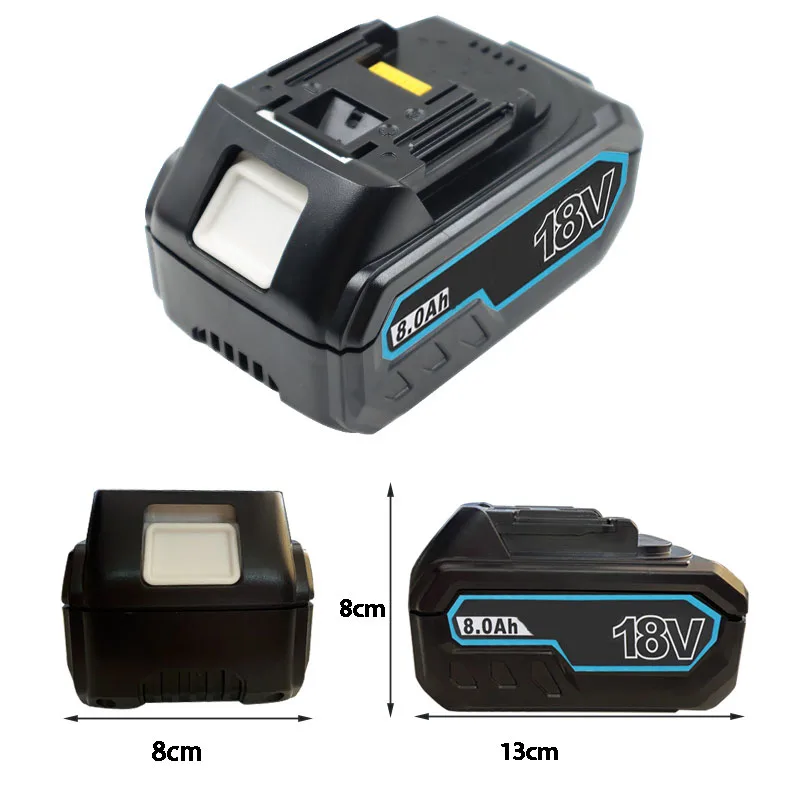 Imagem -06 - Pcb Carregamento Proteção Circuit Board Shell Box Bl1830 10x21700 Li-ion Battery Case Bl1845 para Makita 18v 6.0ah 8.0ah