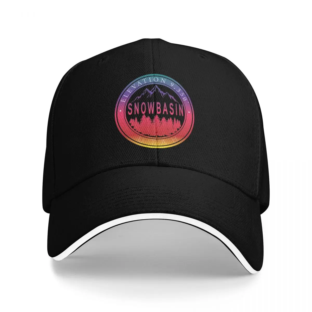 

Snowbasin Utah Ski Baseball Cap Winter hat winter hats for men Women's Beach Outlet 2025 Men's