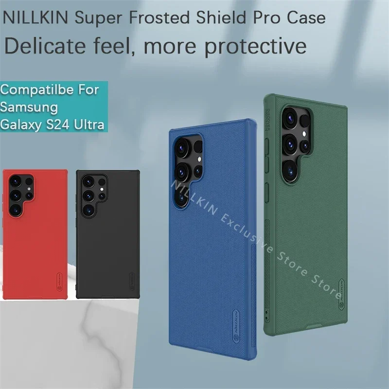 Чехол для Samsung Galaxy S24 FE/S24 Ultra S23 + S24 Plus S22Ultra S23 FE S22 + Nillkin Super Frosted Shield Pro