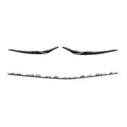 For Mercedes CLA W117 C117 A1178854900 A1178855000 A1178855100 Chrome Chromium Trim Front Spoiler Splitters Diffuser Bumper Lip