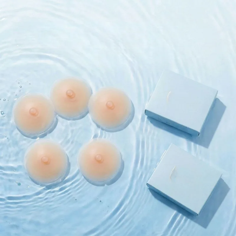 Realistic Nipple Covers Women Silicone 3D Reusable Breast Pad Invisible Self Adhesive Nipple Cover Backless Strapless Chest Pads image 6