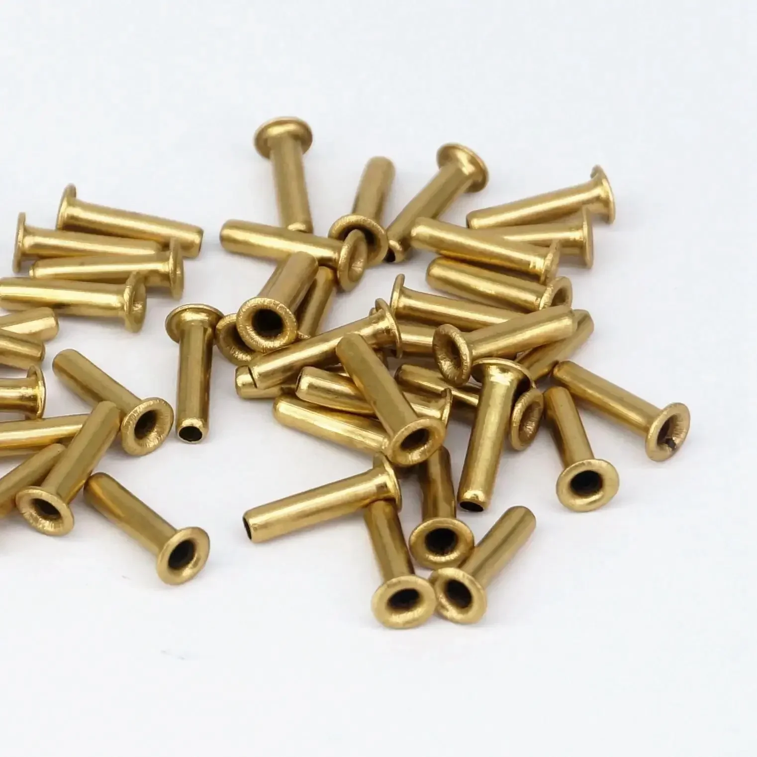 Confezione da 50 pezzi Fit Tube I.D 2.5/4/6/8/10/12mm inserto a compressione in ottone raccordo per tubo di compressione