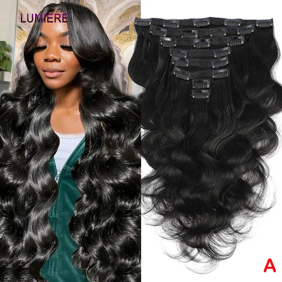 Body Wave Clip Ins … - image