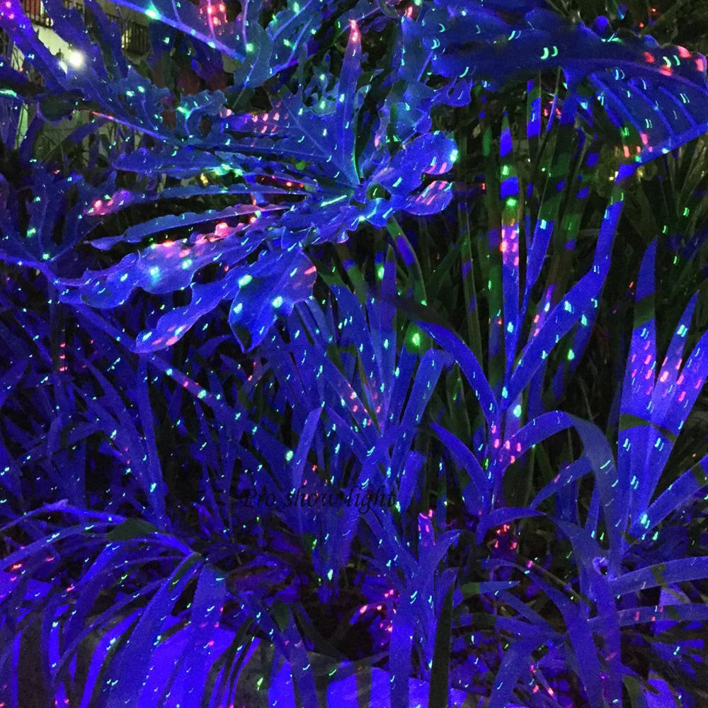 Firefly Laser Light Projector Outdoor Garden Lights IP65 Waterproof RGB Starry Sky Laser Lights For Garden Lawns Courtyard Decor